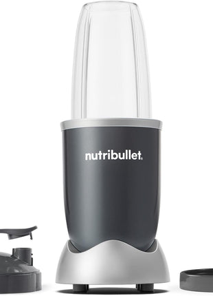 nutribullet Personal Blender, Shakes, Smoothies, Food Prep, and Frozen Blending, 24 Ounces, 600 Watt, Gray, NBR 0601WM