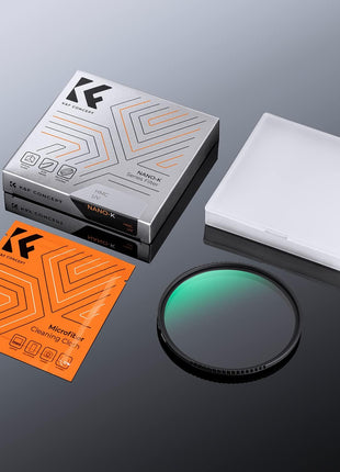K&F CONCEPT 67mm MCUV Lens Protection Filter Ultra Slim 18 Multi-Coating | Optical Glass UV Lens Filter with Cleaning Cloth (K-Series) FV301