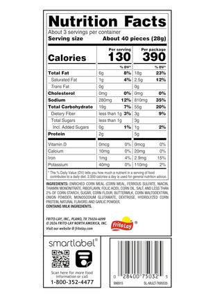 Minis, Funyuns Original, 2.875 oz Canister