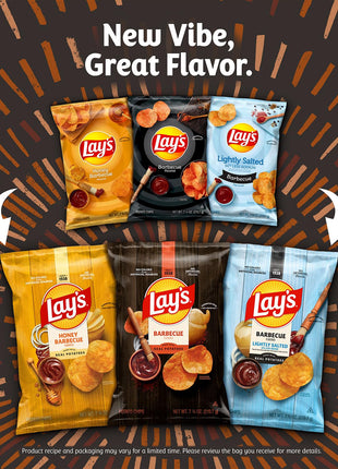 Lay's Potato Chips, 4 Flavor Variety Pack, 1 oz Single Serve Bags, (40 Pack)