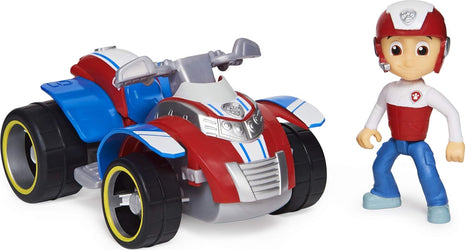 Paw Patrol, Ryder's Rescue ATV Vehicle with Collectible Figure, for Kids Aged 3 and up