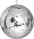 Alytimes Mirror Disco Ball - 8-Inch Cool and Fun Silver Hanging Party Disco BallBig Party Decorations, Party Design