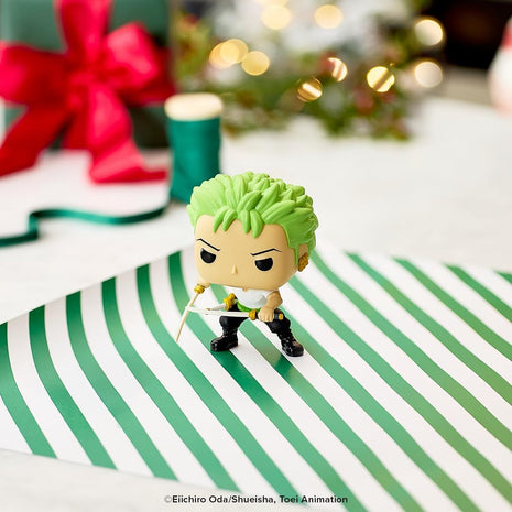 Funko POP! Animation: One Piece - Zoro - 1 in 6 Chance of Rare Chase | Official Anime Merch - Collectable Vinyl Figurine for Shelf Display - Birthday Gift Idea for Fans and Collectors