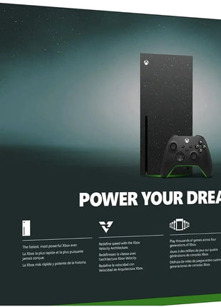 Xbox Series X 2 TB Disc Drive Galaxy Black Special Edition Bundle Includes Special Edition Wireless Controller