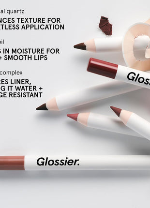 Glossier Lip Line Enhancing Pencil, Creamy Medium Coverage, Graze