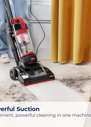 Bissell CleanView Compact, Powerful Suction & Extension Wand, 3508 | Lightweight for apartments & dorms; scatter-free technology; removable extension wand; compact design