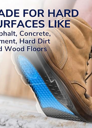 Dr. Scholl's Work All-Day Superior Comfort Insoles (with) Massaging Gel, Men, 1 Pair, Trim to Fit