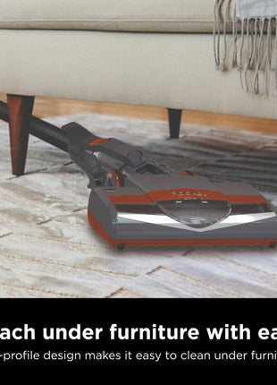 Shark Rocket Ultra Light Corded Bagless Vacuum for Carpet and Hard Floor Cleaning with Swivel Steering (HV301), Gray/Orange