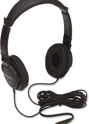 Kensington Hi-Fi On-Ear Headphones with 9-Foot Cord, 3.5mm Jack Headset (K33137)