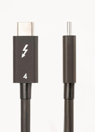 StarTech.com 1.6ft (50cm) Thunderbolt 4 Cable - 40Gbps - 100W PD - 4K/8K Video - Thunderbolt Cable - Compatible w/USB 4/Thunderbolt 3/USB 3.2/USB Type-C/DisplayPort (TBLT4MM50CM)