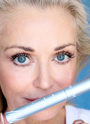 Prime Prometics PrimeLash Mascara for Older Woman (Black) | Volumizing, Incredible Length in 2 Coats, Long-Stay, Zero Clumps, Hypoallergenic