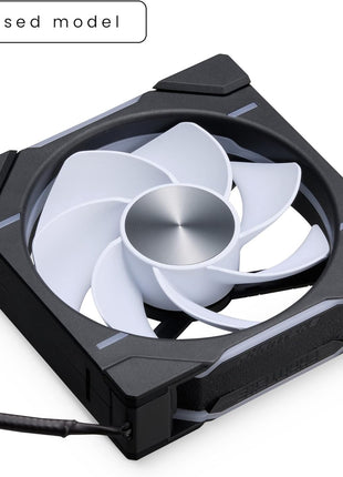 Phanteks D30 120mm Reverse Airflow ARGB PWM PC Fan, Daisy-Chain, Black