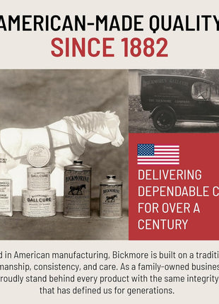 Bickmore Bick 4 Leather Conditioner 8 oz - Cleaner & Conditioner - Restore Polish & Protect All Smooth Finished Leathers