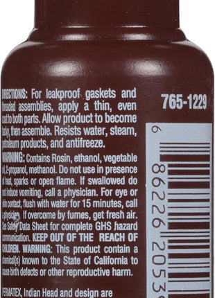 Permatex 20539 Indian Head Gasket Shellac Compound, 2 oz.