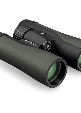 Vortex Optics Crossfire HD 10x42 Binoculars - HD Optical System, Tripod Adaptable, Rubber Armor, Waterproof, Fogproof, Shockproof, Included GlassPak - Unlimited, Unconditional Warranty