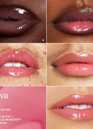 HAUS LABS BY LADY GAGA PHD HYBRID LIP GLAZE - Guava (Soft Warm Pink) & ENTEL Aloe vera Sheet Masque (BONUS)