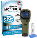 Thermacell Fuel-ZoneGuard Extreme Fuel Powered Mosquito Repeller; 15-Foot Zone of Scientifically Proven Outdoor Protection; 12-Hr Refill; DEET-Free; Bug Spray Alternative; Scent Free; Green