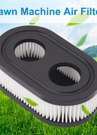 593260 Air Filter 593260 798452 334404 Air Cleaner Cartridge Filter, Lawn Mower Air Cleaner Replacement Filters for 4247 5432 5432k 09P00 09P702 550E 500EX 550EX 625 575EX Series Engine (2Pcs)