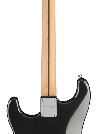 Squier Affinity Series Stratocaster Packs Electric Guitar, Charcoal Frost Metallic, Laurel Fingerboard | Hss Strat Pack, Indian Laurel Fingerboard, Poplar Body, Includes Frontman 15g Amp, Gig Bag, Cable, Strap and Picks, 21 Frets