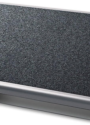 3M Foot Rest, Height and Tilt Adjustable, 22" Extra Wide Platform with Safety-Walk Slip Resistant Surface Provides Ample Room for Both Feet, Heavy Duty Steel Construction, Charcoal Gray (FR530CB)