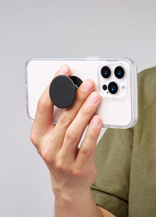 PopSockets Adhesive Phone Grip, Holder, Phone Stand, Black - Black