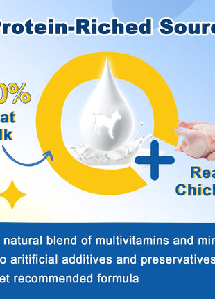 Dog Vitamins & Multivitamin Powder, Omega 3 for Dogs, Salmon Fish Oil for Dogs