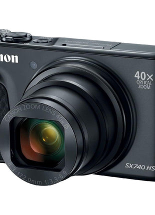 Canon Powershot SX740 HS Digital Camera (Black) | 20.3MP CMOS image sensor DIGIC 8 image processor Continuous