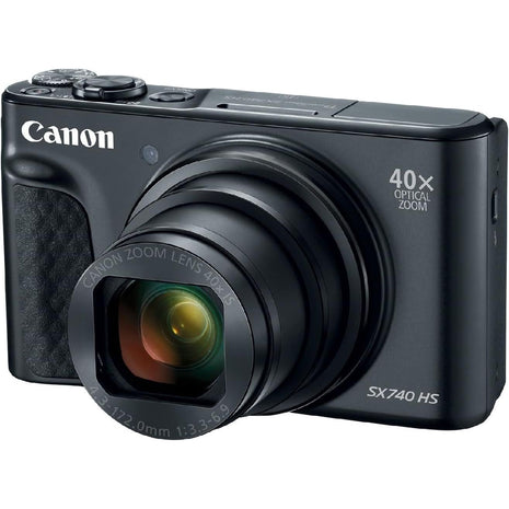 Canon Powershot SX740 HS Digital Camera (Black) | 20.3MP CMOS image sensor DIGIC 8 image processor Continuous