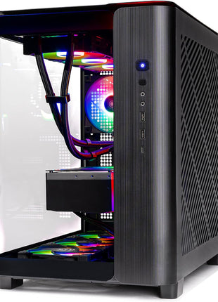 Skytech Gaming King 95 Gaming PC, AMD Ryzen 7 9800X3D 4.7GHz, NVIDIA RTX 5080 16GB VRAM, 2TB Gen4 NVMe SSD, 32GB DDR5 RAM 6000, 850W Gold ATX 3 PSU, 360 ARGB AIO, WI-FI 5, Windows 11, Desktop