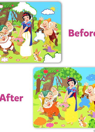 Skillmatics Dot It Sticker Art – Unicorns & Princesses, Craft Kit for Kids | 500+ Stickers, DIY Scrapbooking Activity, Screen-Free Travel Toys, Gift for Toddlers, Girls & Boys Ages 3, 4, 5, 6, 7
