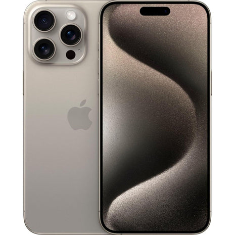 Apple iPhone 15 Pro Max, 256GB, Natural Titanium - Unlocked (Renewed Premium)
