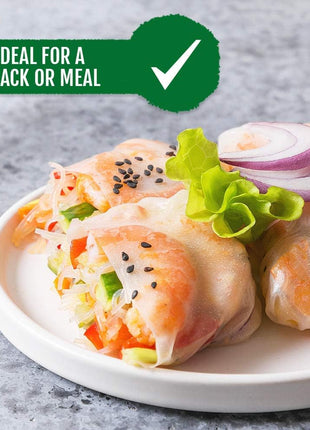 Best of Thailand [Round] Brown Rice Paper Wraps 3 Pack | Perfect for Fresh Spring Rolls & Dumplings | Non-GMO, Gluten-Free, Vegan & Paleo | Kosher for Passover Kitniyot