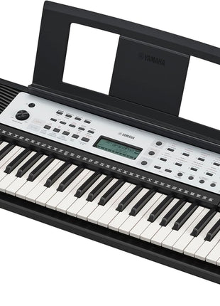 Yamaha 61-Key Portable Keyboard for Beginners with Built-In Songs, Quiz Mode, Music Rest, with Power Adapter YPT280