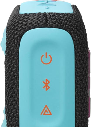 JBL Go 4 - Ultra-Portable Bluetooth Speaker - Black | Ultra-portable JBL Pro Sound with punchier bass, Up to 7 hours of playtime plus 2 hours with Playtime Boost