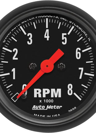 AUTO METER 2698 Z-Series in-Dash Electric Tachometer, 2.3125 in.