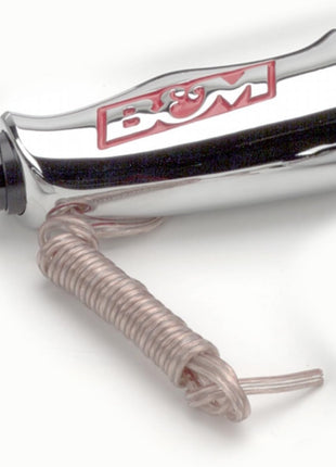 B&M 80659 Chrome Aluminum T-Handle Shifter Grip with Button and SAE Thread Inserts