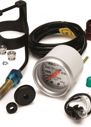 Auto Meter 4331 Ultra-Lite Mechanical Water Temperature Gauge, 2 1/16 inch
