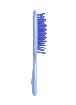 FHI Heat UNbrush Detangling Brush for Pain-Free Brushing on All Wet or Dry Hair Types — Durable DuoFlex Anti-Static Bristles, Lightweight Handle, Vented Hair Brush, Periwinkle Light Blue