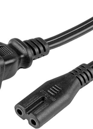 StarTech.com 10ft (3m) Laptop Power Cord, NEMA 1-15P to C7, 7A 125V, 18AWG, Laptop Replacement Cord, Printer Power Cable