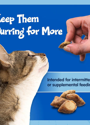 Blue Buffalo Bursts Crunchy & Creamy Cat Treats, Great for Training, Paw-Lickin' Chicken, 12-oz. Tub (Pack of 4)
