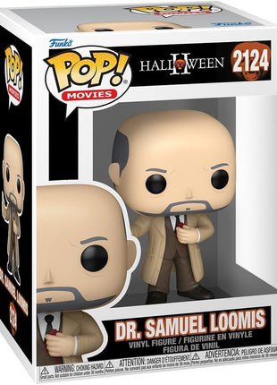 Funko Pop! Movies: Halloween 2 - Dr. Samuel Loomis | Collectable Vinyl Figure, Gift Idea, Official Merchandise, Toys for Kids & Adults, Horror Fans, Model Figure for Collectors