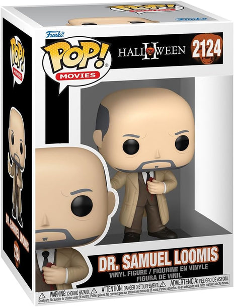 Funko Pop! Movies: Halloween 2 - Dr. Samuel Loomis | Collectable Vinyl Figure, Gift Idea, Official Merchandise, Toys for Kids & Adults, Horror Fans, Model Figure for Collectors