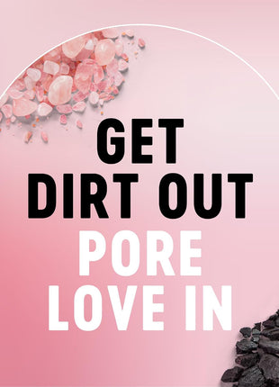 Biore Rose Quartz + Charcoal Daily Purifying Cleanser, Oil Free, 6.77 Oz | Dermatologist Tested, Cruelty Free, Removes Impurities, Energizes Complexion, Fresh Clean Feel