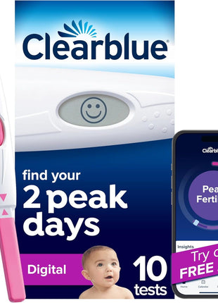 Clearblue Digital Ovulation Test, 10 Count