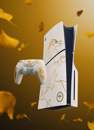 PlayStation 5 Console – Ghost of Yotei Gold Limited Edition Bundle