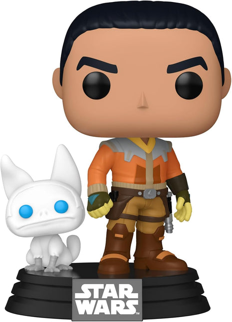 Funko Pop! & Buddy: Star Wars Rebels - Ezra Bridger with Loth-Cat - Amazon Exclusive - Collectable Vinyl Figure - Gift Idea - Official Merchandise - Toys for Kids & Adults - Sci-Fi Fans