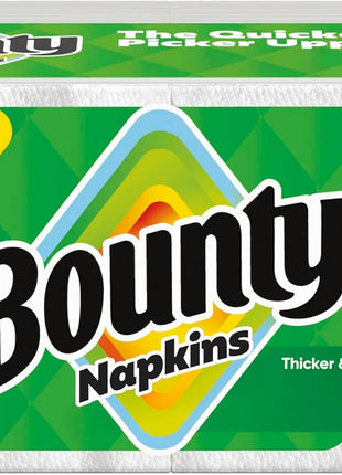 Bounty Quilted Napkins 1 Ply 12 1/10 x 12 White 200/Pack (96595PK)