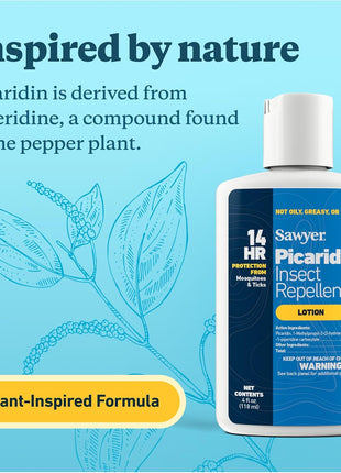 Sawyer Products SP564 Premium Insect Repellent with 20% Picaridin, Lotion, 4-Ounce