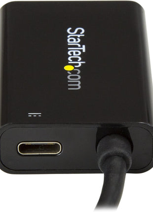 StarTech.com USB C to HDMI 2.0 Adapter with Power Delivery - 4K 60Hz USB Type-C to HDMI Display Video Converter - 60W PD Pass-Through Charging Port - Thunderbolt 3 Compatible - Black (CDP2HDUCP)