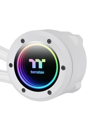 Thermaltake TH120 V2 ARGB Sync/AlO Liquid Cooler/Fan 120mm*1/PWM 500~2000 RPM/Mirror Waterblock/MB ARGB Sync Control/White, CL-W363-PL12SW-A